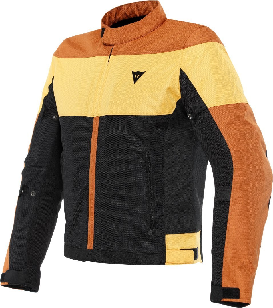 Dainese Elettrica Air Tex Motorcykel tekstiljakke, sort-brun, størrelse 44