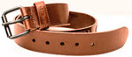 Overlap Jim Leather Belt