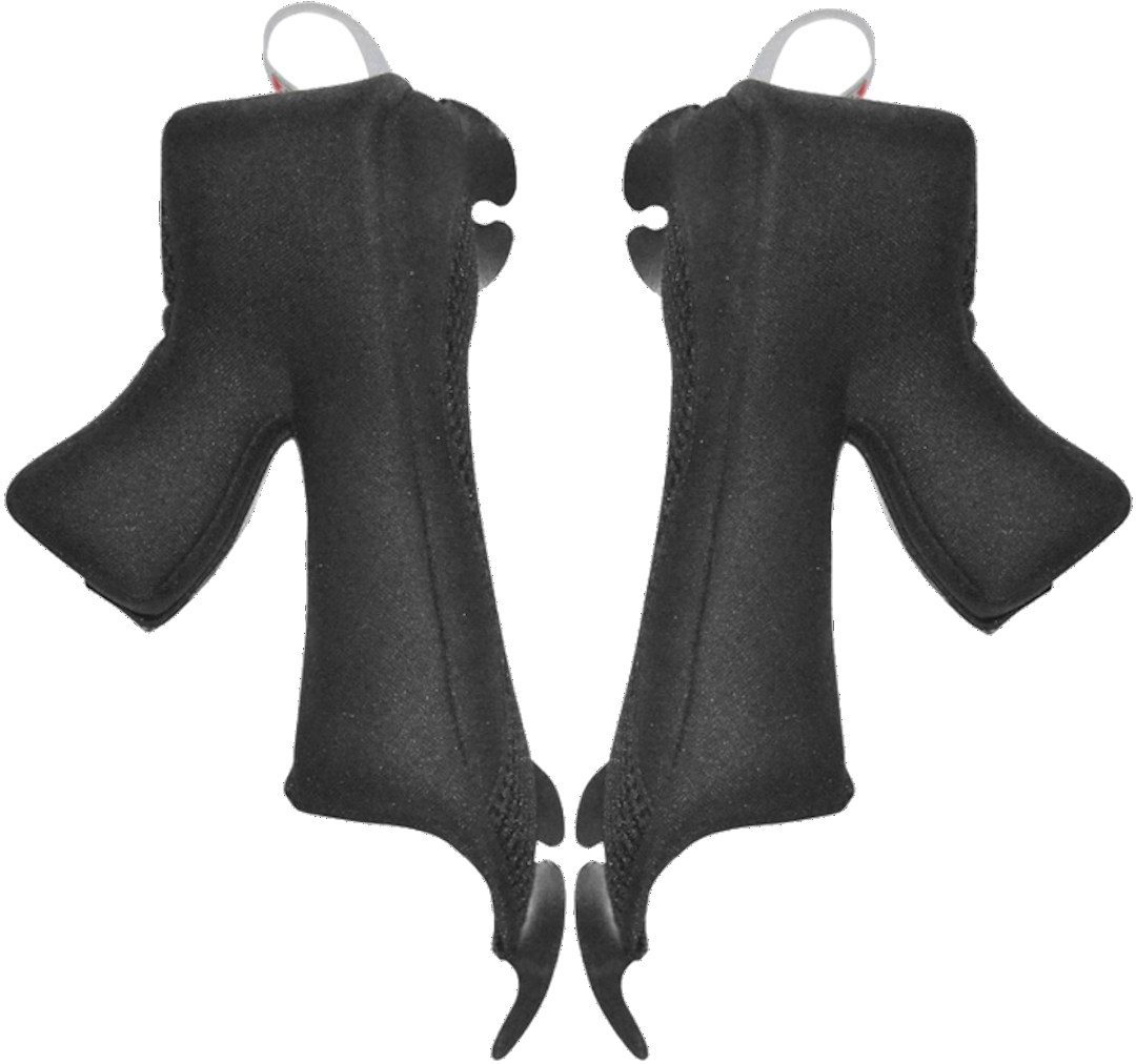 Just1 J14 Cheek Pads, black, Size XS, black, Size XS