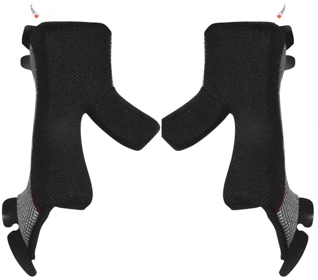 Just1 J34 Cheek Pads, black, Size XS, black, Size XS