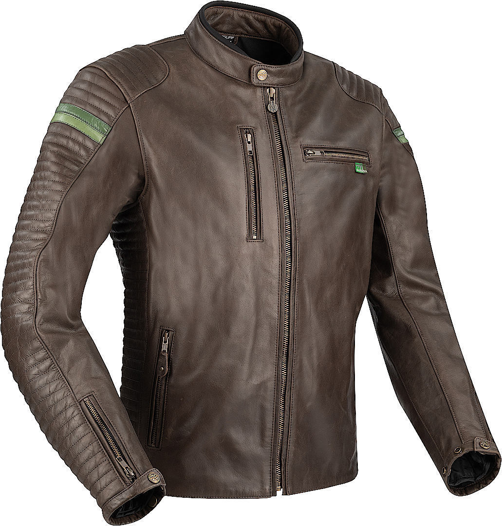 Segura Cobra Jaqueta de cuir motocicleta