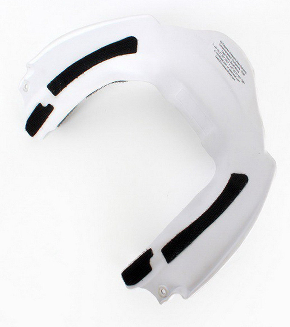 Leatt GPX Adventure Neck Brace Back Part, white, Size S, white, Size S