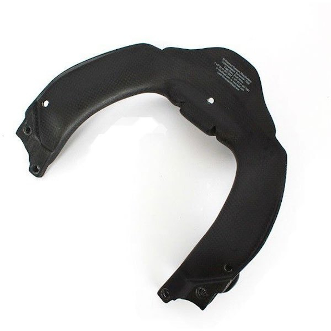 Leatt GPX Pro Lite Neck Brace Back Part, black, Size S M, black, Size S M
