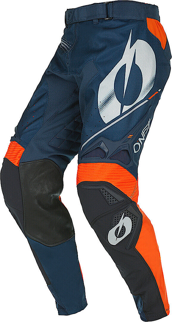Oneal Haze Motocross Pants, blue-orange, Size 34, blue-orange, Size 34