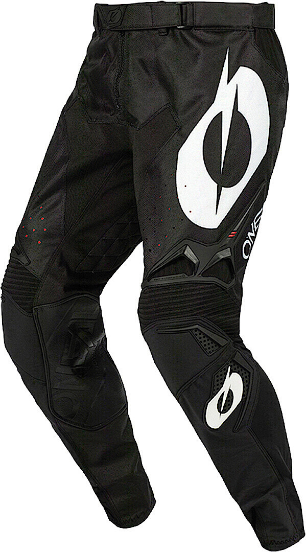 Oneal Elite Classic Motorcross broek, zwart-wit, afmeting 30