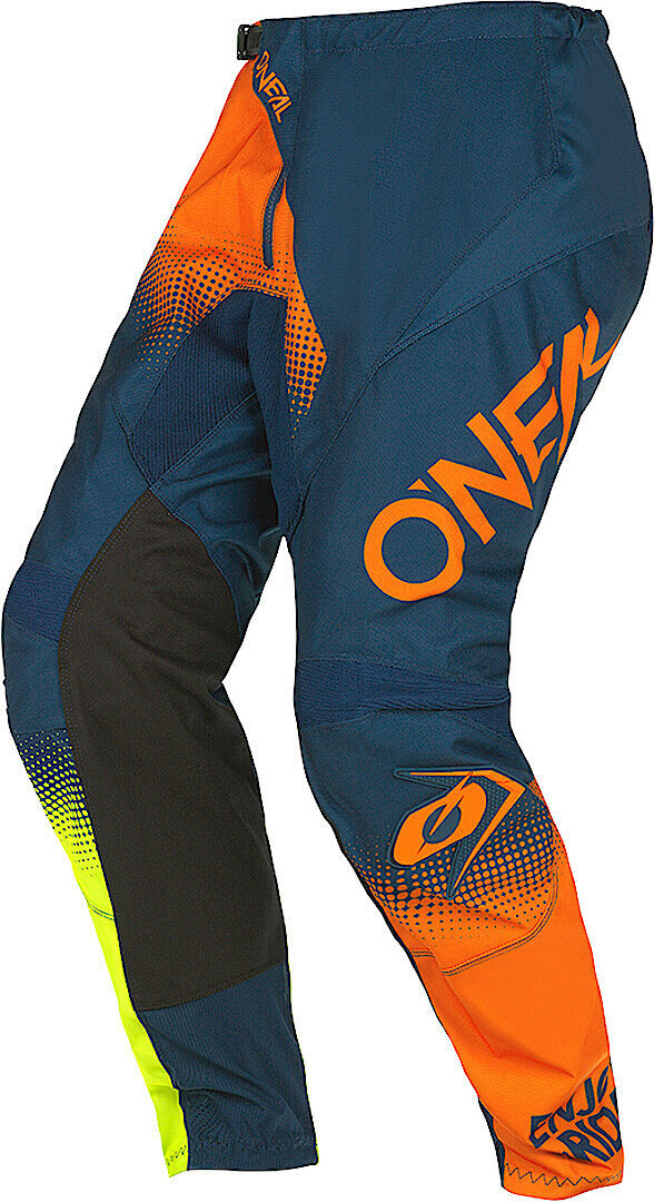 Oneal Element Racewear V.22 Motorcross broek, blauw-oranje, afmeting 28