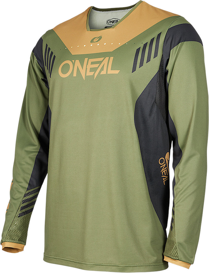 Oneal Element FR Hybrid V.22, black-green, Size M, black-green, Size M