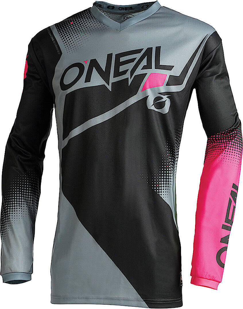 Oneal Element Racewear V.22, black-grey-pink, Size L, black-grey-pink, Size L for Women