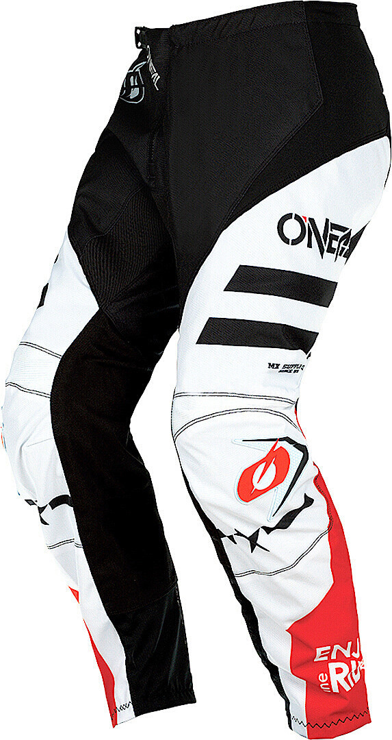 Oneal Element Squadron V.22, black-white-red, Size 28, black-white-red, Size 28