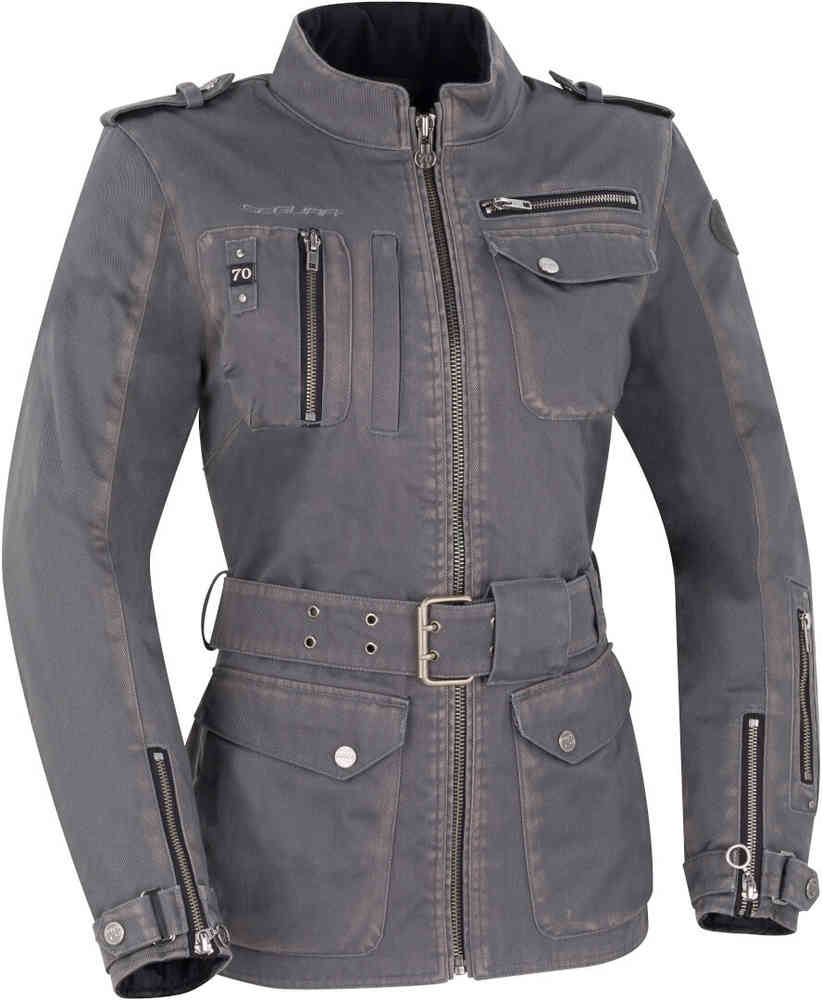 Blouson moto top vintage textile
