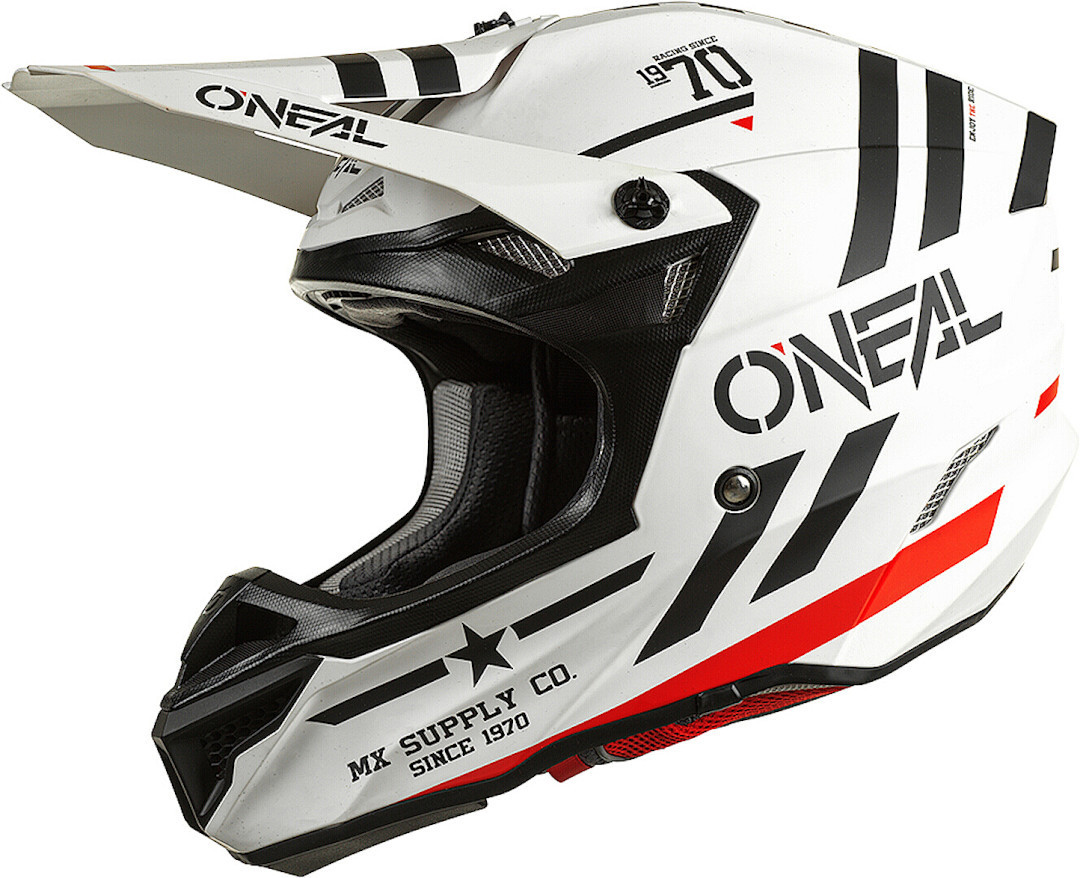 Oneal 5Series Squadron V.22, black-white, Size S, black-white, Size S