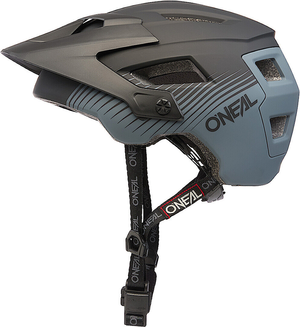 Oneal Defender Grill Cykelhjälm, svart-grå, storlek L XL