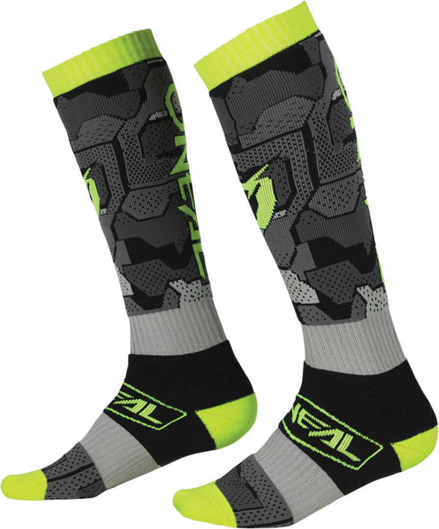 Oneal Pro Camo V.22 MX Socks, red, red, Size One Size