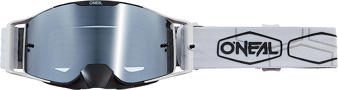 Oneal B-30 Hexx V.22 Motocross Goggles, white, white, Size One Size