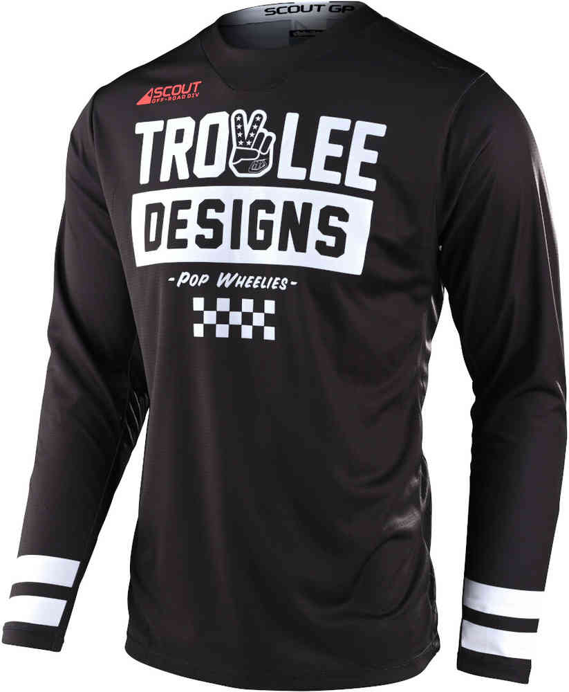 Troy Lee Designs Scout GP Peace & Wheelies Motocross Jersey