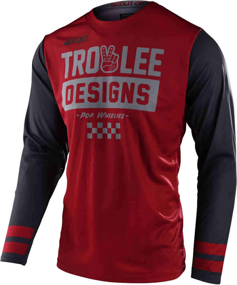 Troy Lee Designs Scout GP Peace & Wheelies Motocròs Jersey