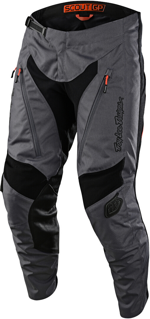 Troy Lee Designs Scout GP Motocross Byxor, svart-grå, storlek 30
