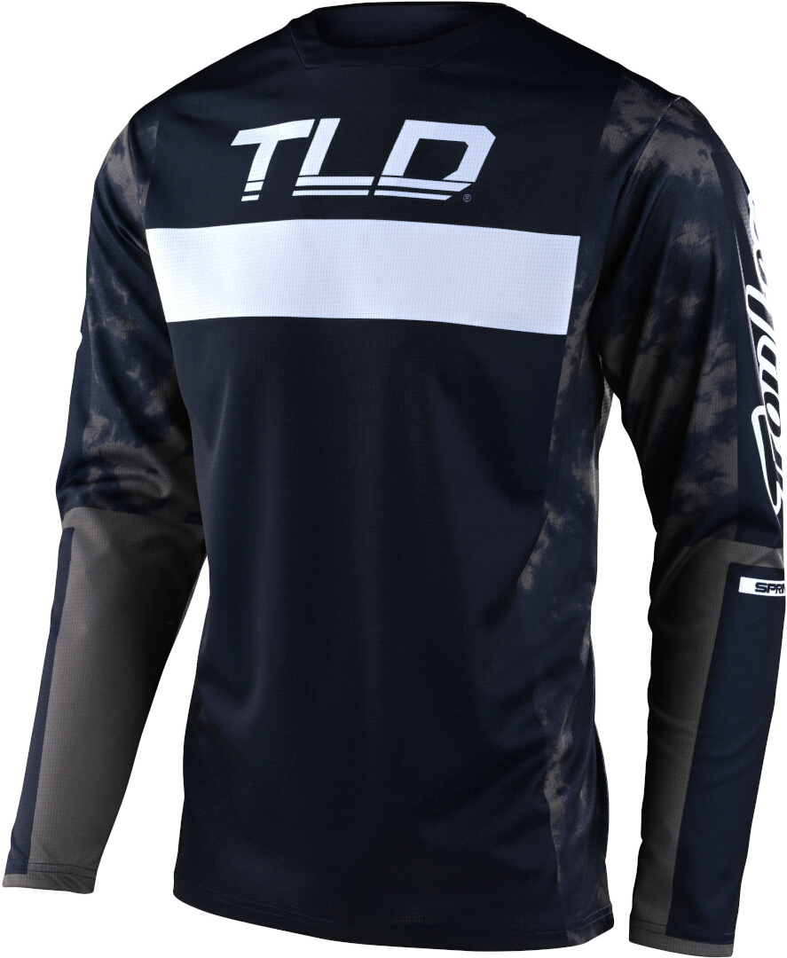 Troy Lee Designs Sprint Dyeno Cykel Jersey, grå-blå, storlek 2XL