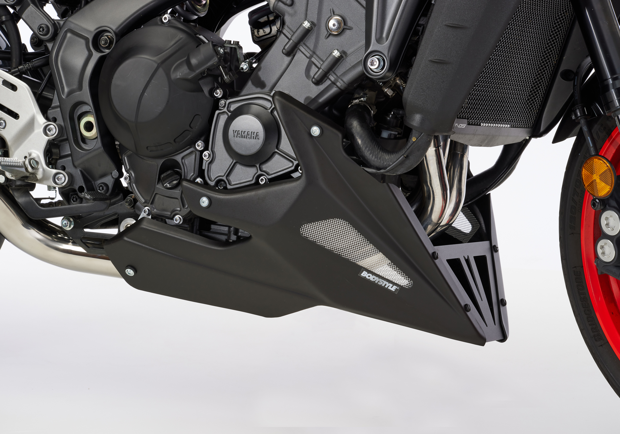 BODYSTYLE belly pan ABS plastics matt black, black