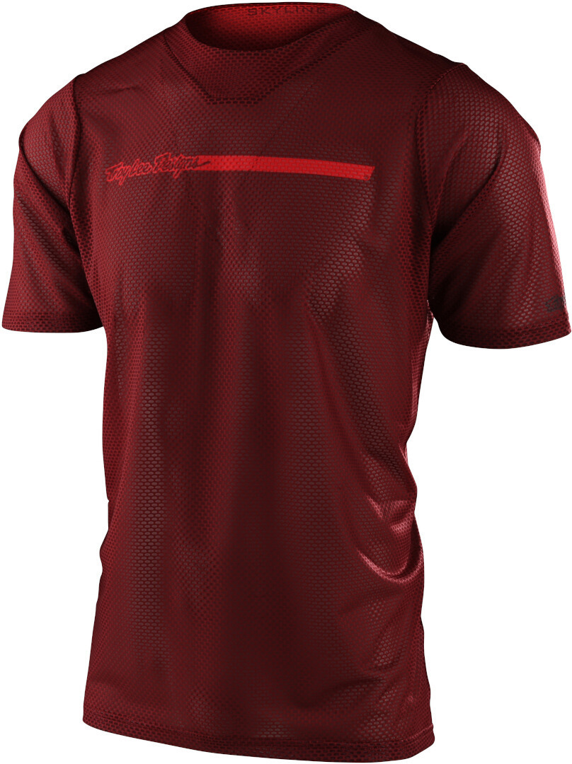 Troy Lee Designs Skyline Air Channel Cykel T-Shirt, röd, storlek S