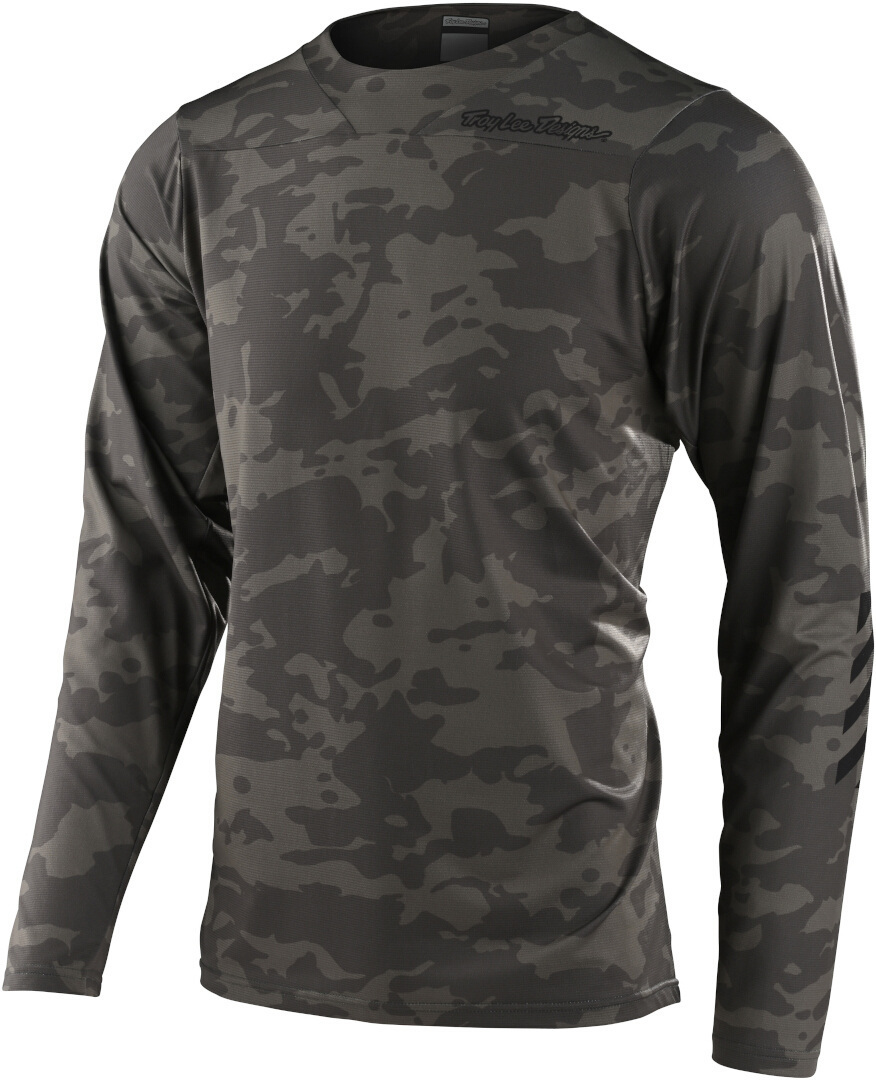 Troy Lee Designs Skyline Chill Camo Bicycle Jersey, multicolored, Size S for Men-image-32434932