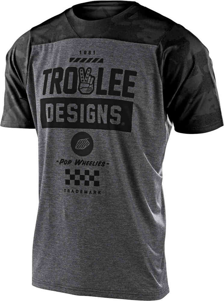 Troy Lee Designs Skyline Camber Camo Cykel T-shirt