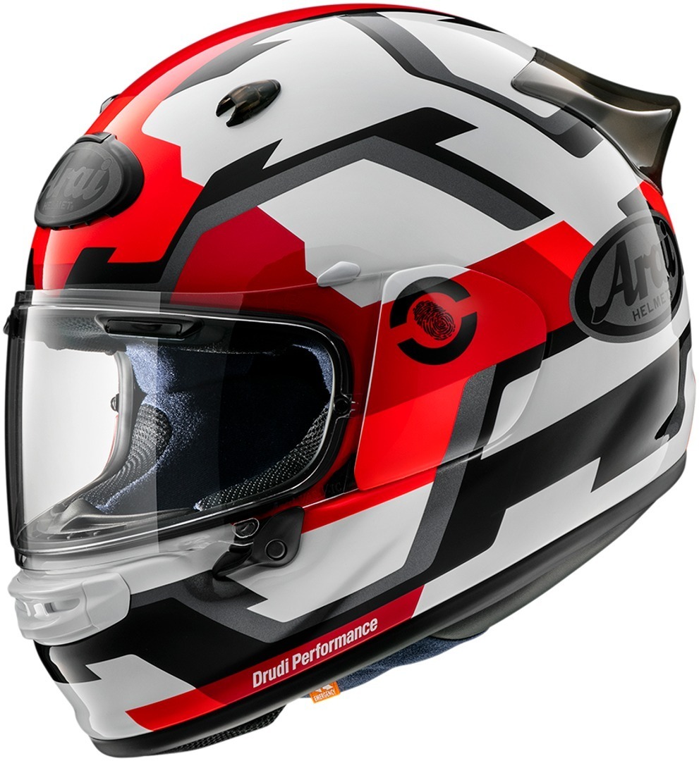 Arai Quantic Face Helmet, red, Size S, red, Size S