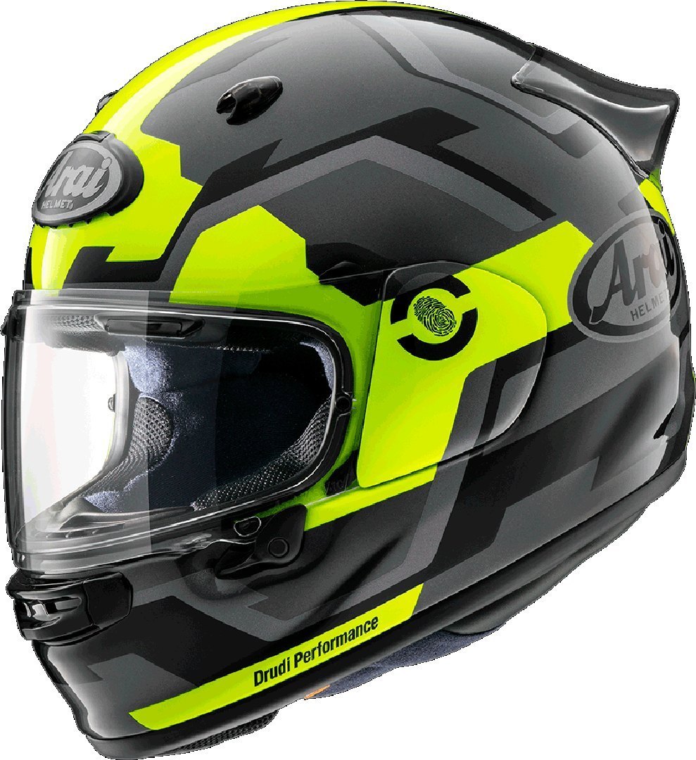 Arai Quantic Face Helmet, yellow, Size S, yellow, Size S