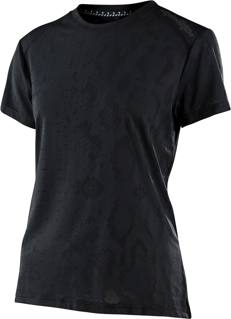 Troy Lee Designs Lilium Snake Ladies Bicycle T-Shirt, black, Size M for Women, black, Size M for Women