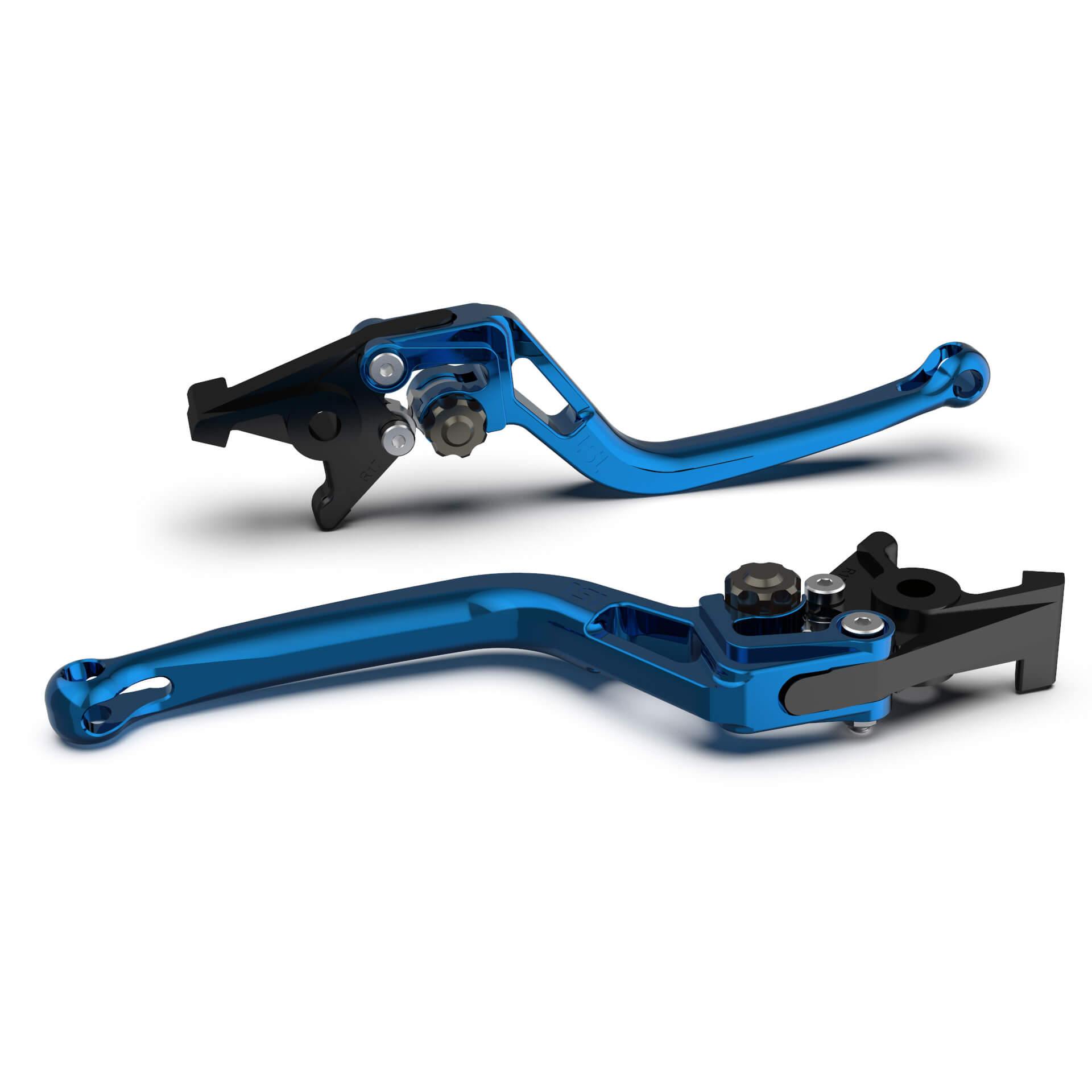 LSL Brake lever BOW R72, blue/anthracite, black-grey, black-grey