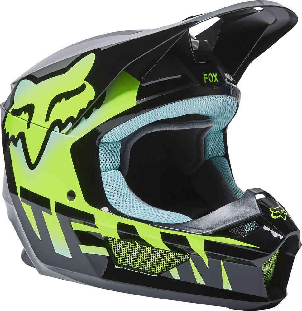 Fox V1 Trice Motorcross helm