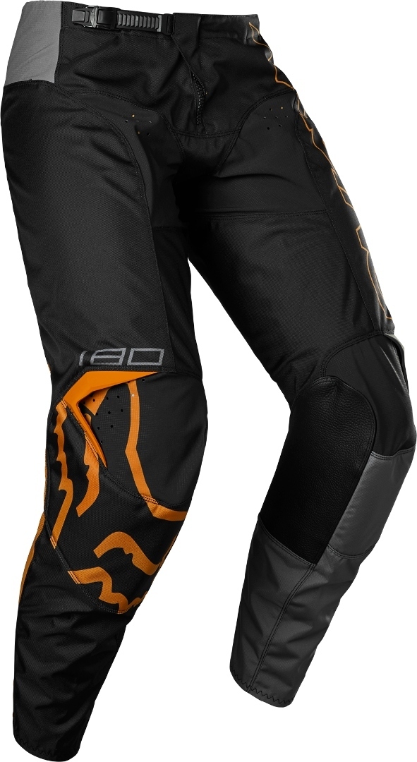 FOX 180 Skew Ungdom Motocross Bukser, grå-orange, størrelse 28