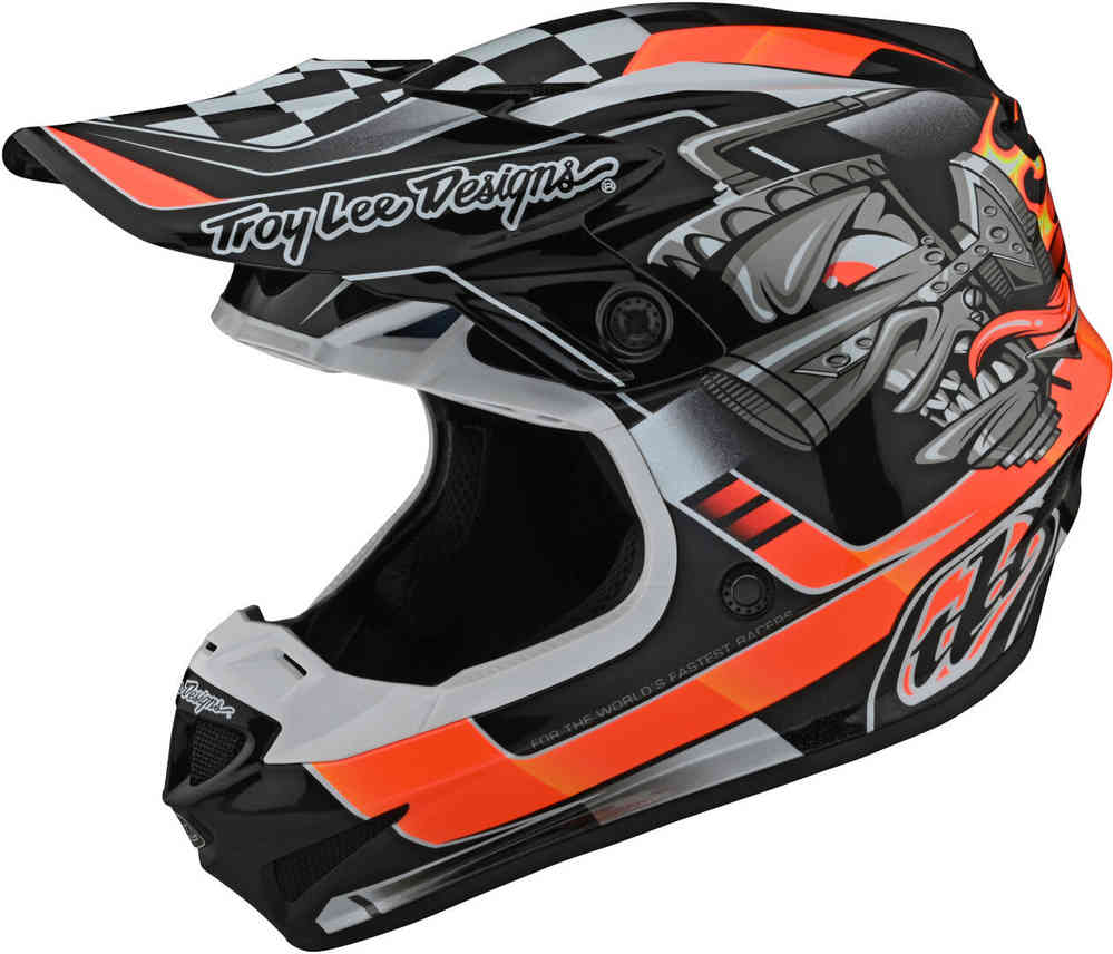 Troy Lee Designs SE4 Carb Motocross Helm