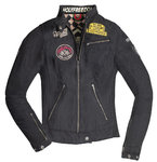 HolyFreedom Quattro Waxed Chaqueta textil de motocicleta para damas