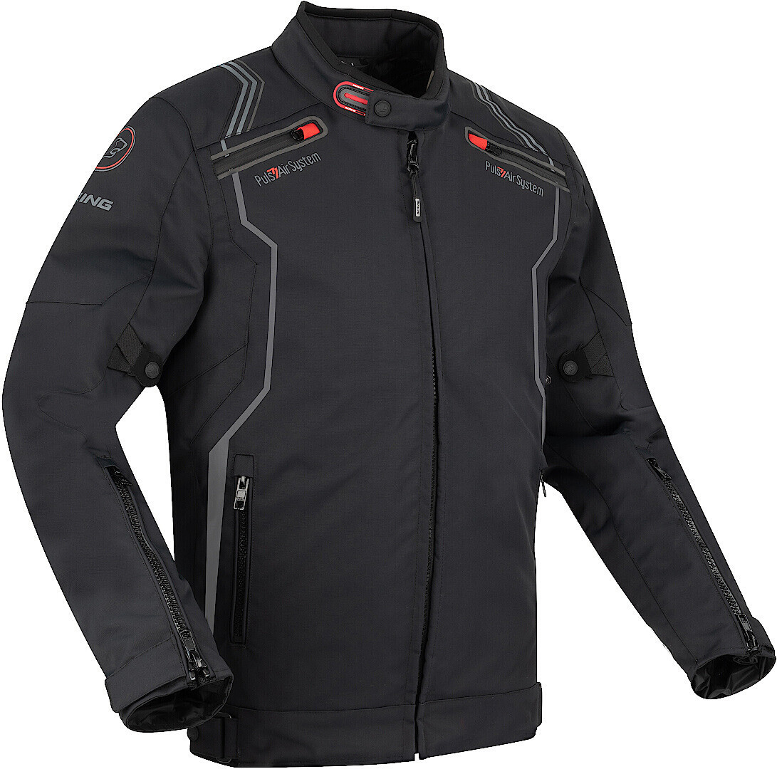 Bering Stroke Motorcycle Textile Jacket, black, Size XL, black, Size XL