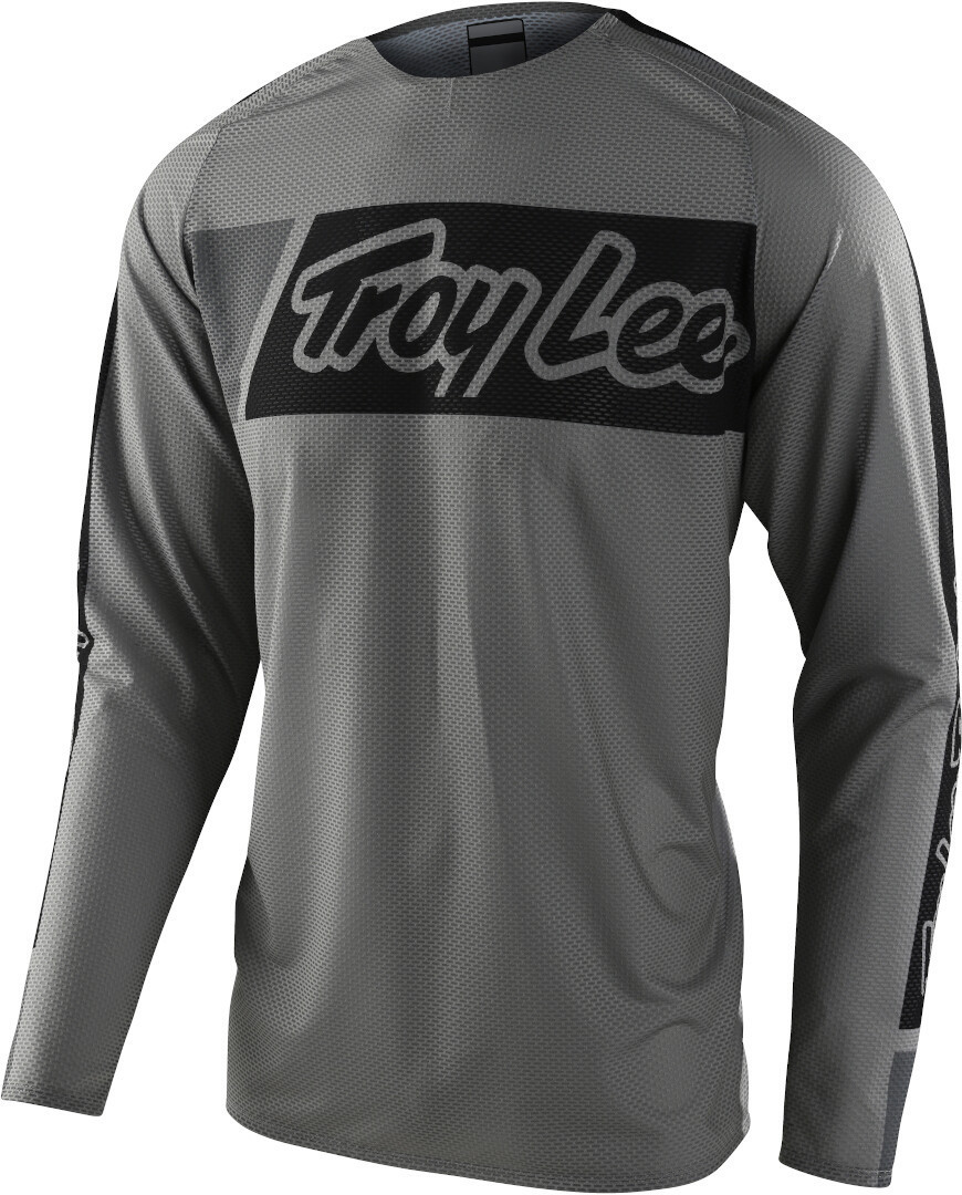 Troy Lee Designs SE Pro Air Vox Motocross Jersey, black-grey, Size M, black-grey, Size M