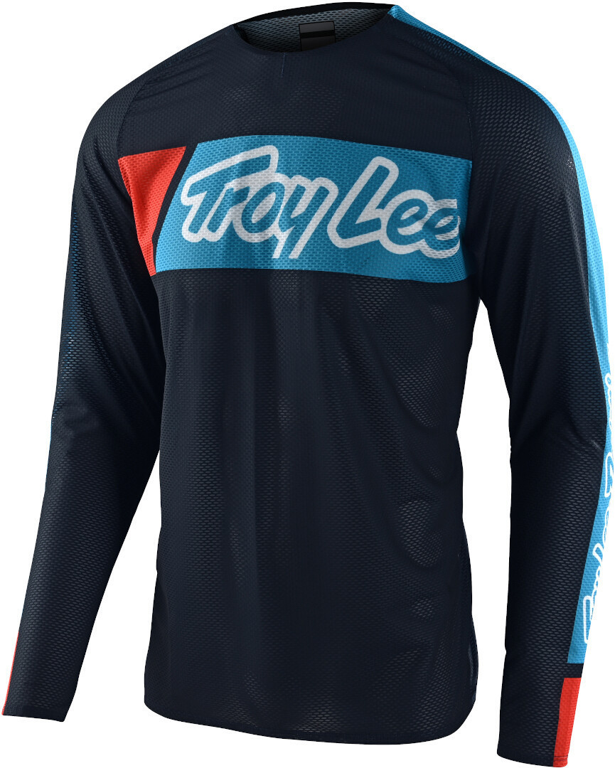 Troy Lee Designs SE Pro Air Vox Motocross Jersey, blue, Size M, blue, Size M