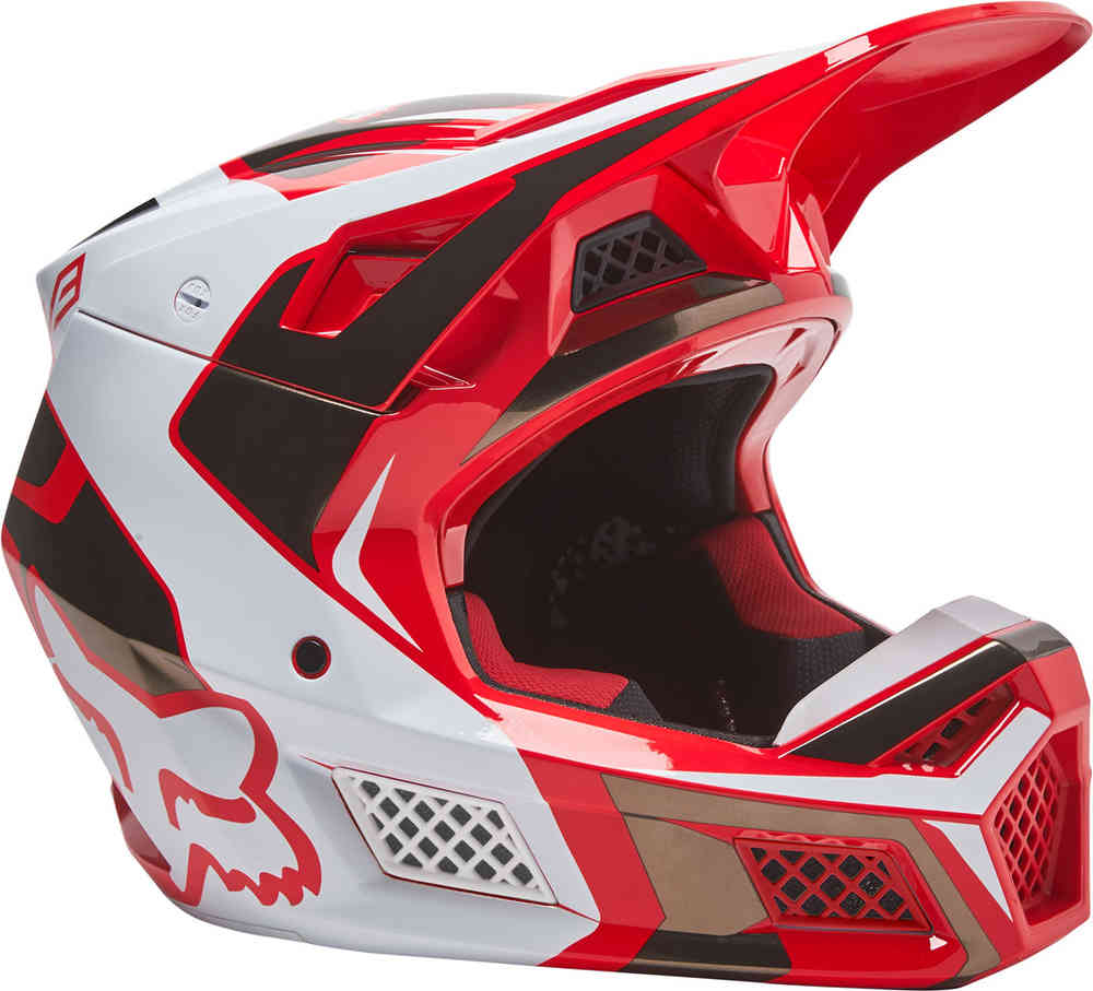 FOX V3 RS Mirer Casco motocross