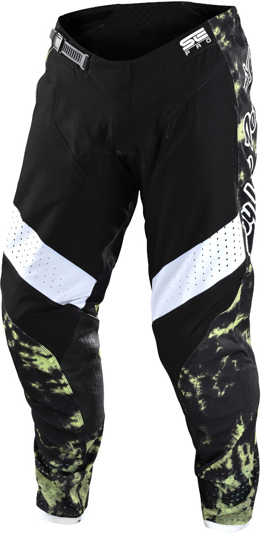 Troy Lee Designs SE Pro Dyeno Motocross Byxor, svart-grön, storlek 32