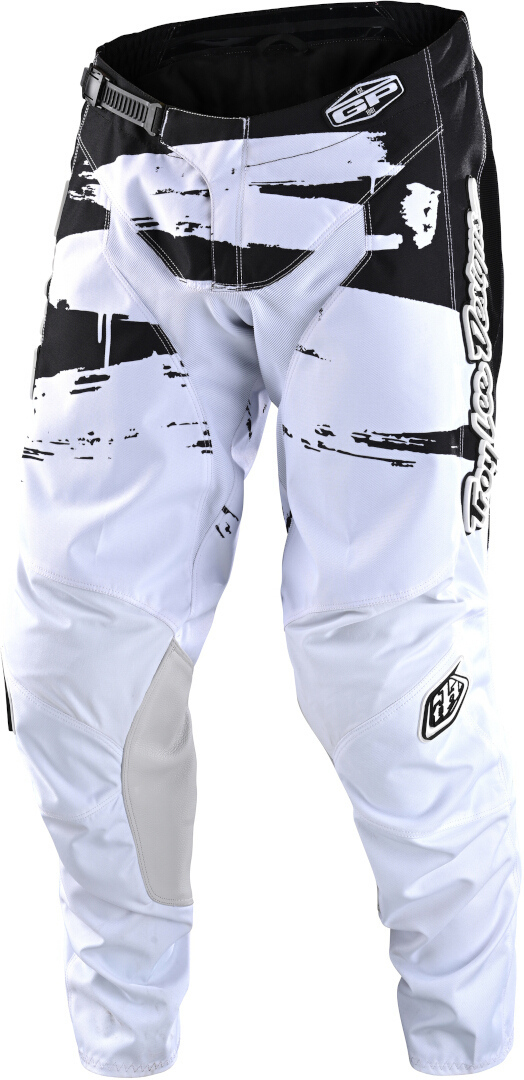 Troy Lee Designs GP Brushed Motocross Byxor, svart-vit, storlek 32