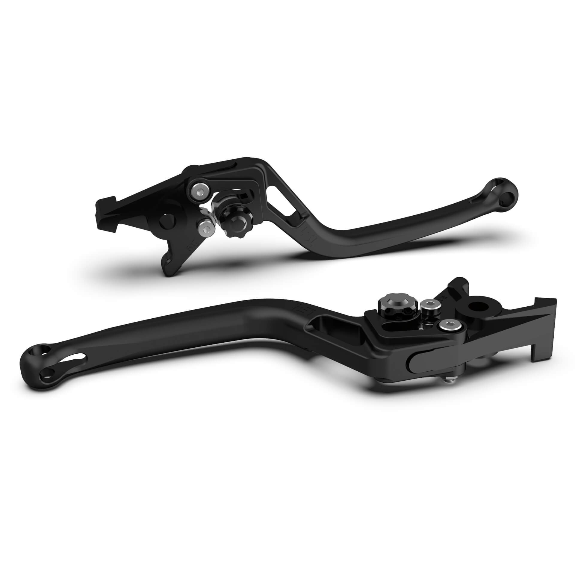 LSL Clutch lever BOW L66R, black bead blasted/black, black