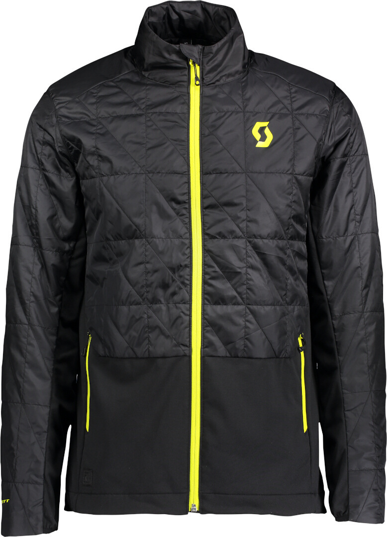 Scott Insuloft Hybrid FT Jacket, black-yellow, Size L, black-yellow, Size L
