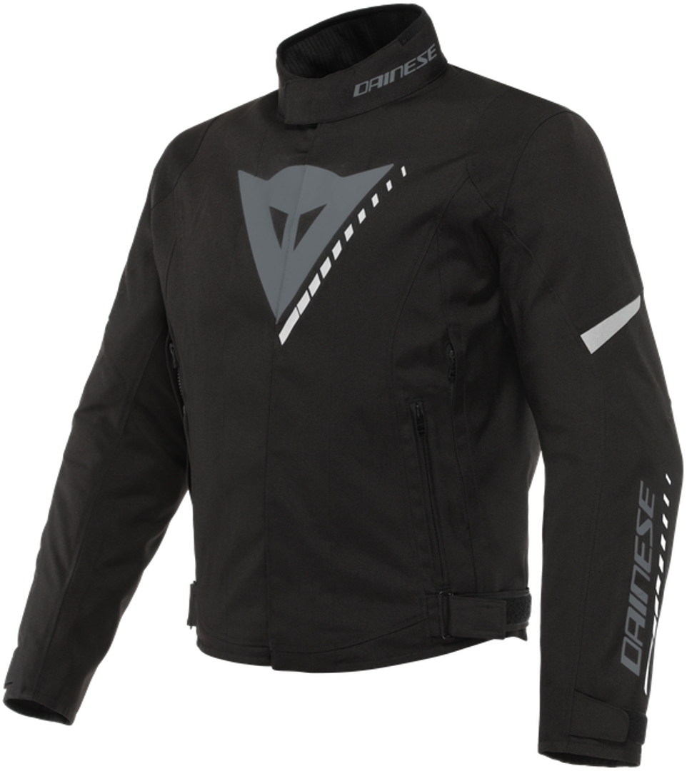 Dainese Veloce D-Dry Мотоцикл Текстильная куртка Черный/Серый/Белый 48 