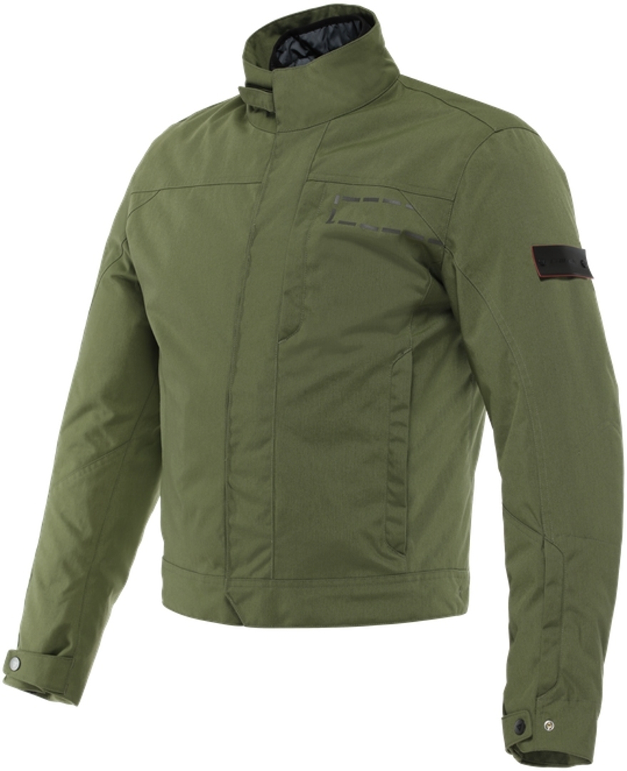 Dainese Kirby D-Dry Motorcykel tekstiljakke, grøn, størrelse 52