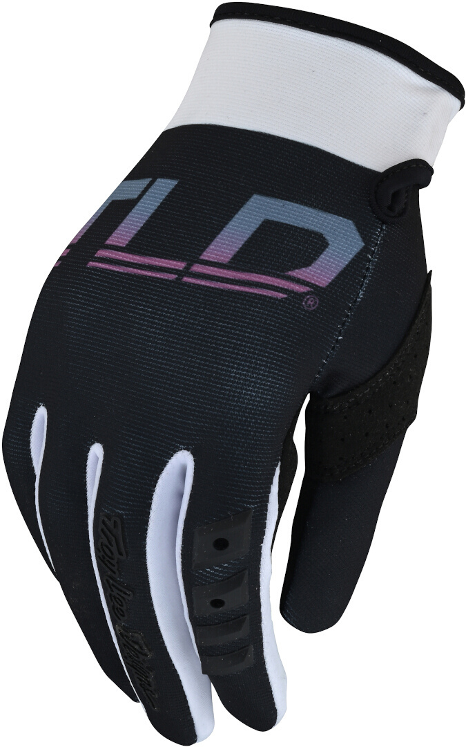 Troy Lee Designs GP Icon Ladies Motocross Gloves, black-white, Size S for Women, black-white, Size S for Women