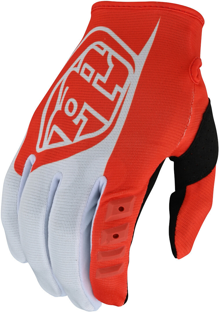 Troy Lee Designs GP Youth Motocross Gloves, black-white-orange, Size S, black-white-orange, Size S