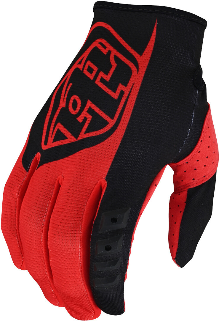 Troy Lee Designs GP Youth Motocross Gloves, black-red, Size S, black-red, Size S