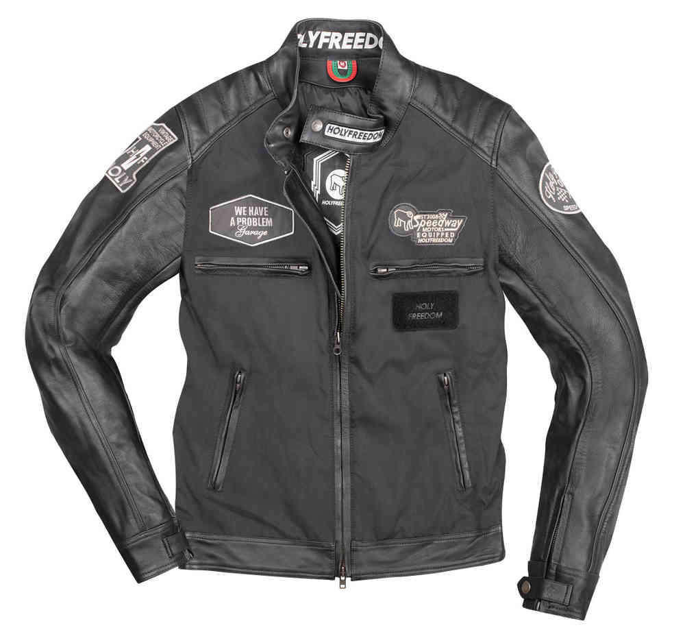 HolyFreedom Zero TL chaqueta de cuero / textil para motocicleta