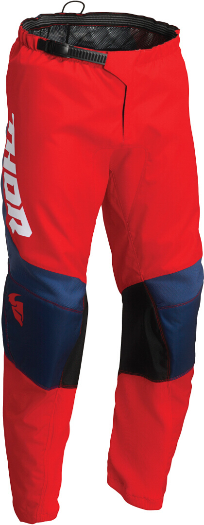 Thor Sector Chevron Motocross Pants, red-blue, Size 44, red-blue, Size 44