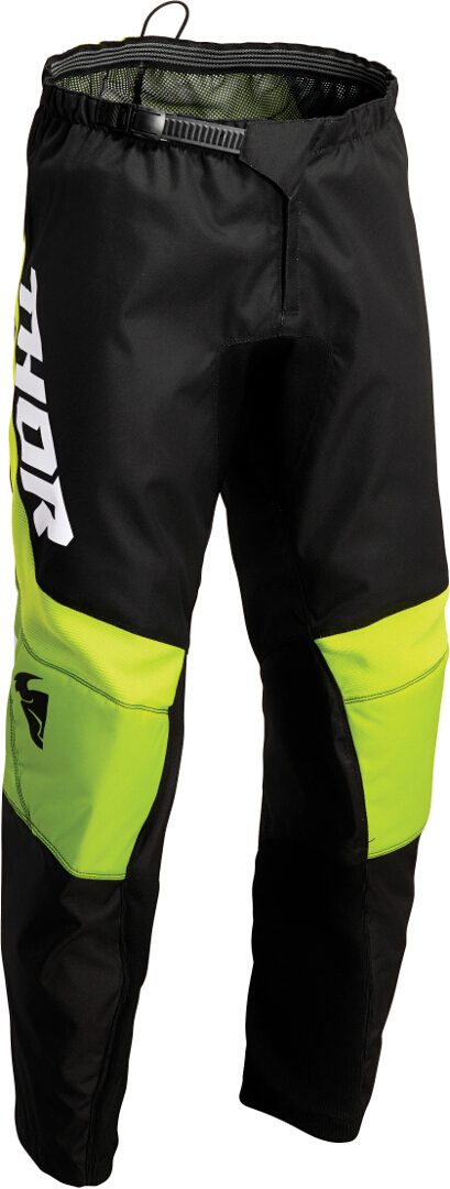 Thor Sector Chevron Motocross Pants, black-green, Size 32, black-green, Size 32